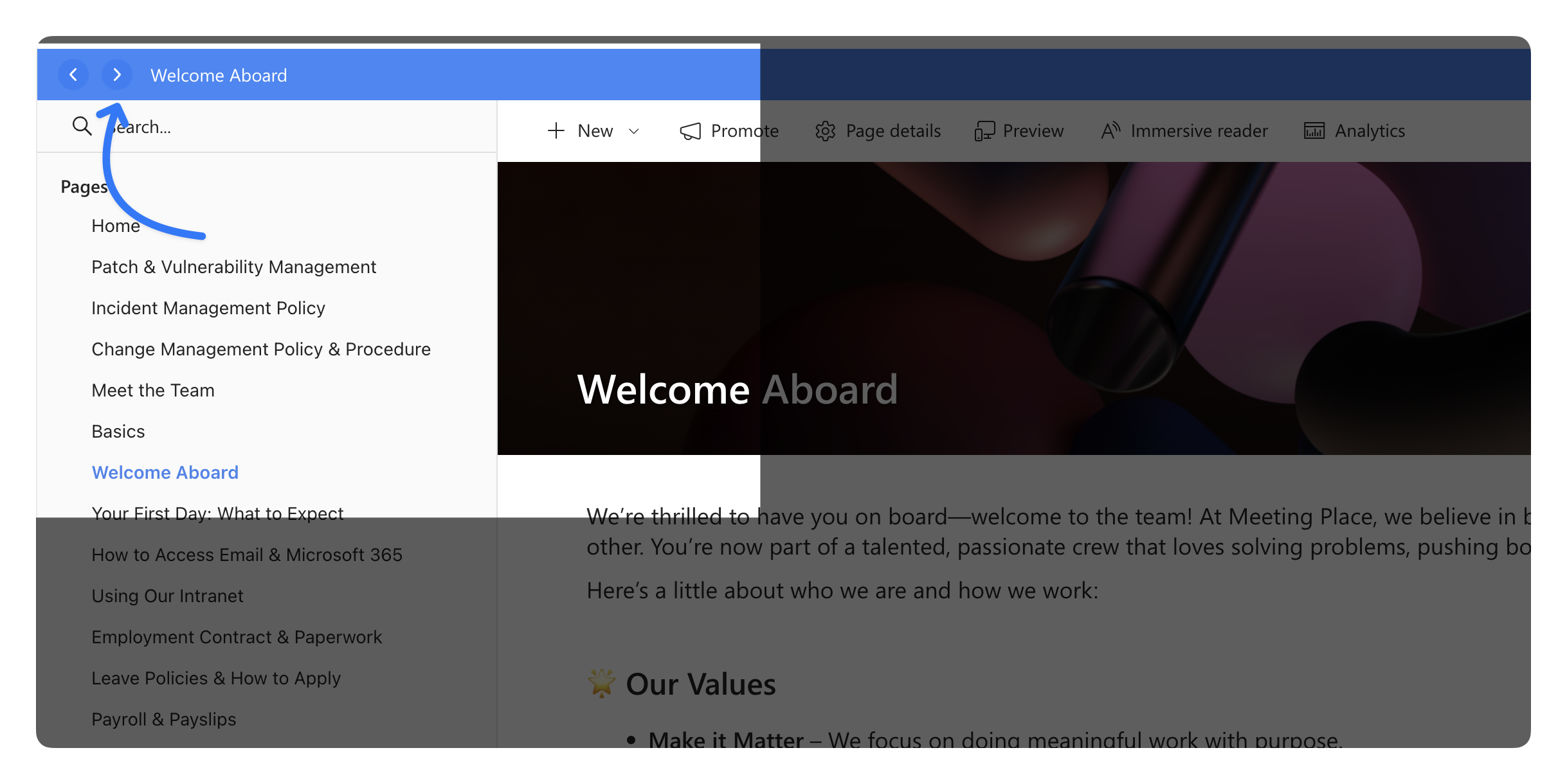 Pagination in Breadcrumb Bar