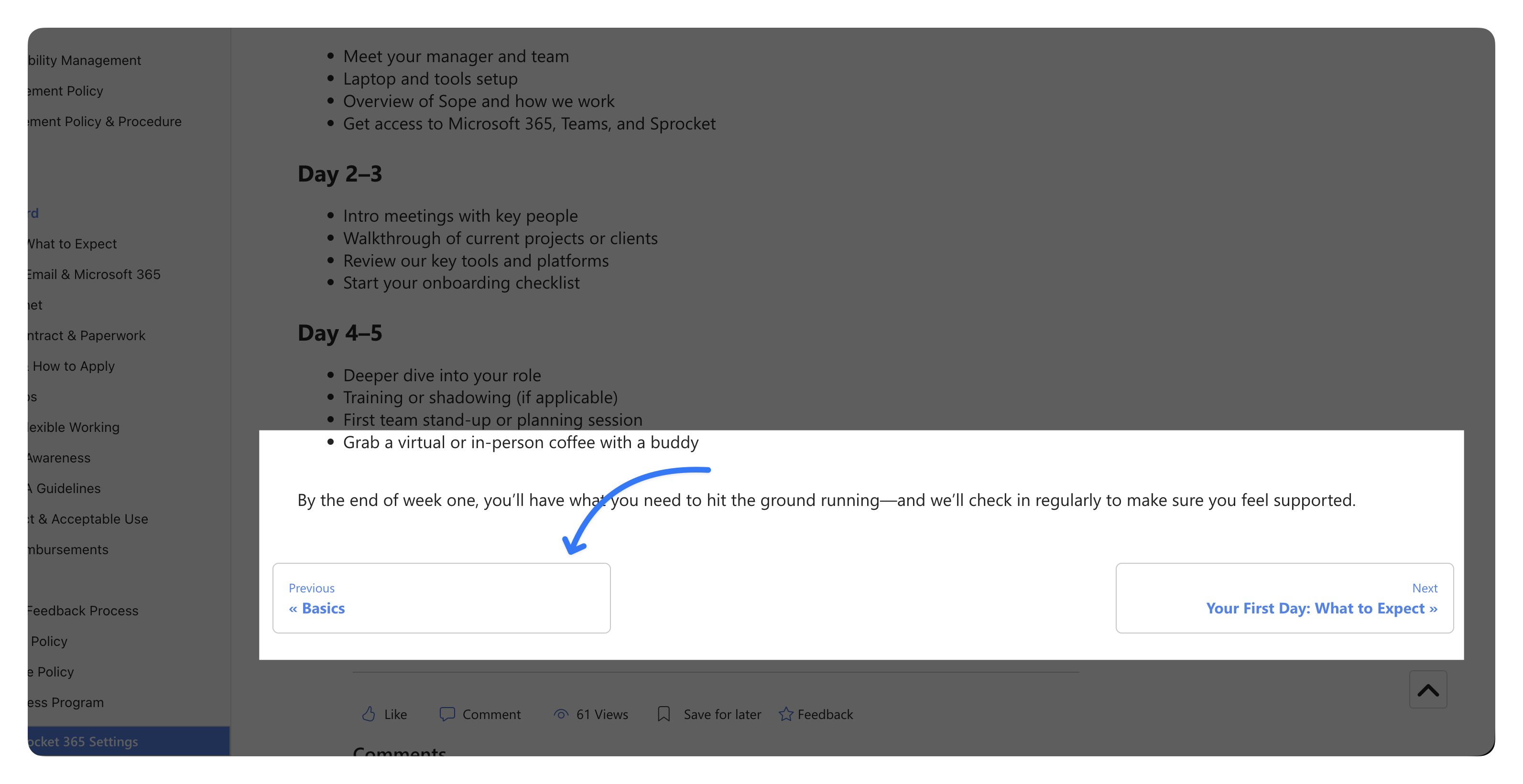 Pagination at Bottom of Page